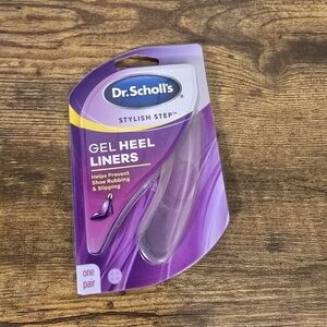 New Dr. Scholl's Gel Heel Liners Stylish Step One Pair